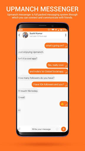 Messenger - Upmanch screenshot 5