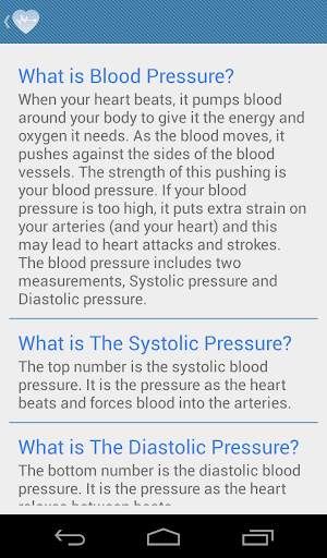 Blood Pressure Lite screenshot 3