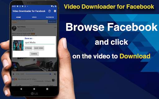 Video Downloader for Facebook‏ screenshot 3