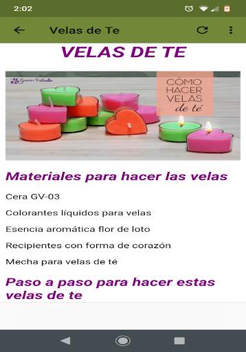 Velas Aromáticas screenshot 3