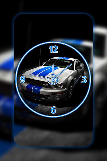 Car Clock Live Wallpaper screenshot 1