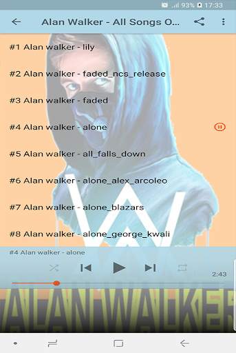 Free Alan Walker Songs Offline screenshot 4