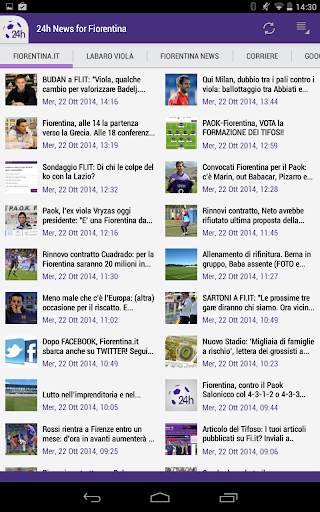 24h News for Fiorentina screenshot 4