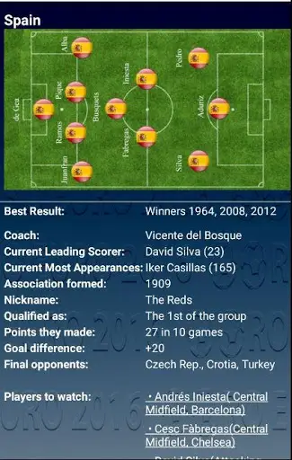 Euro 2016 screenshot 2