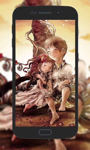 Cute Couple Wallpaper screenshot 2