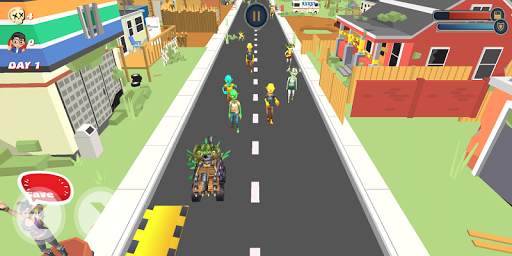 Zombieland Rush : Apocalypse Roadkill 3D screenshot 3