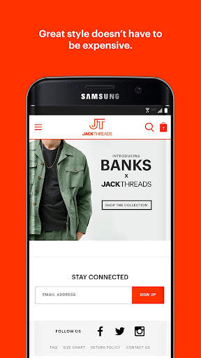 JackThreads: Men's Shopping screenshot 1