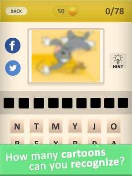 Guess the Cartoons! Word Game screenshot 1
