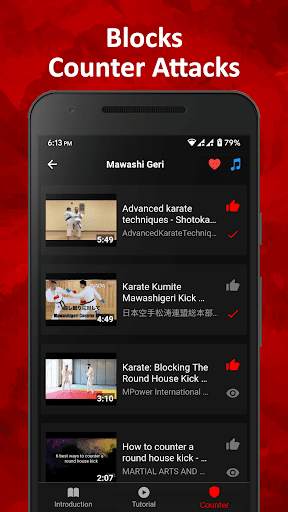 Karate Training - Videos скриншот 8
