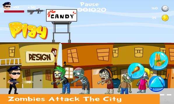Zombie VS Police screenshot 2
