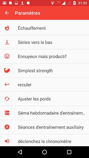 Wendler haltérophile 5/3/1 screenshot 6