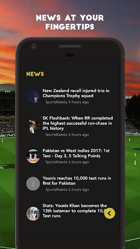 Cricket Live Scores & News screenshot 5