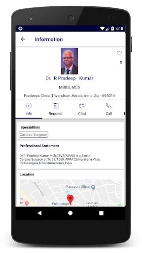 Dr Pradeep Kumar Cardiac Surgeon screenshot 3