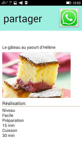 Gâteau au yaourt screenshot 4