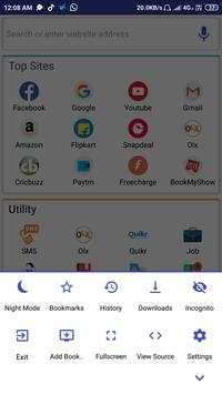 UM Browser screenshot 2