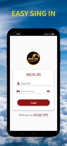 STAR VPN HD screenshot 1