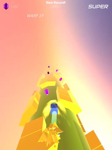 Warp and Roll: Offline space running game screenshot 20