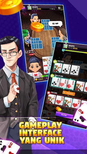 Capsa City (Capsa Susun Poker Online Slot Free) screenshot 1