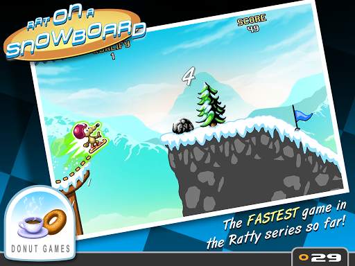 Rat On A Snowboard screenshot 1