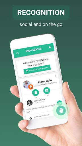 TapMyBack - Employee Feedback screenshot 1