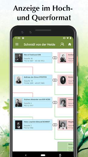 Stammbaum-Viewer – App zur Genealogie-PC-Software screenshot 2