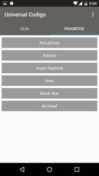 Universal Codigo Control Free screenshot 2