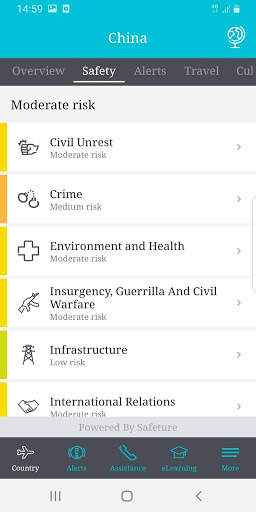 Chubb Travel Smart screenshot 2