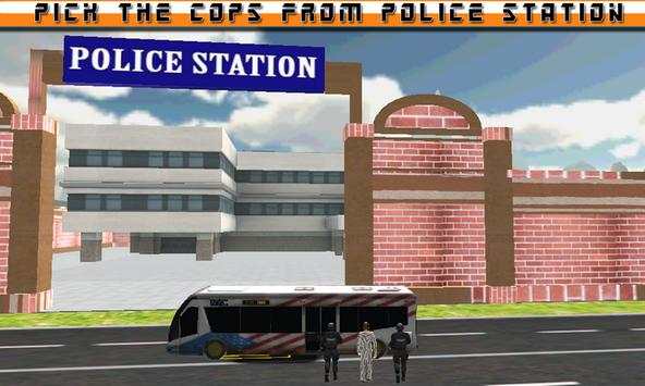 Police Bus Prisoner Transport screenshot 1