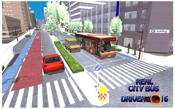 Real City Bus Driver 2016 screenshot 5