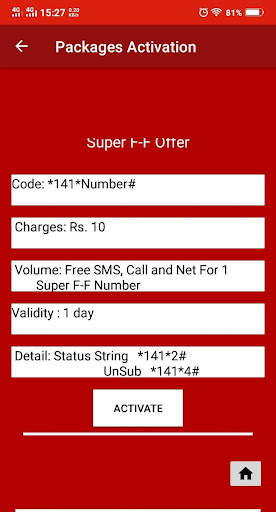Call sms Mobile Packages 2023 screenshot 13