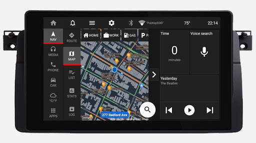 Car Penguin: Launcher & Maps 18 تصوير الشاشة