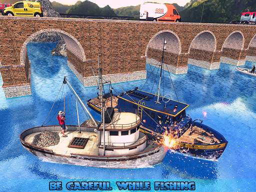 Big Fishing Ship Simulator 3D screenshot 13