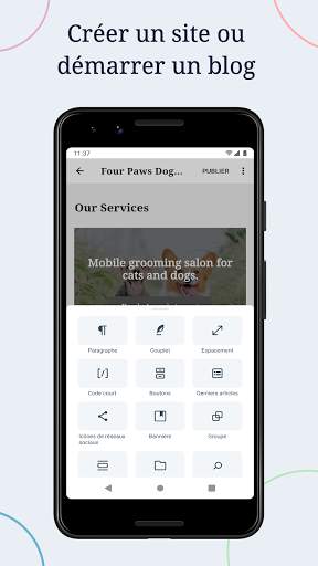WordPress screenshot 1