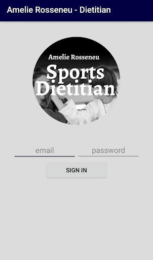 Amelie Rosseneu's Tracking App screenshot 1