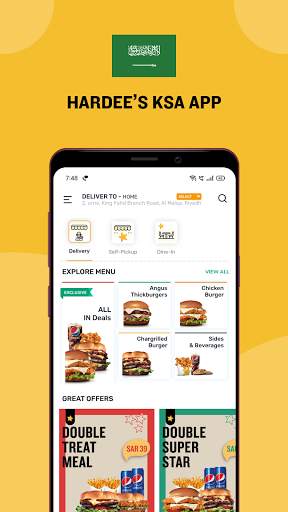 Hardee's Saudi Arabia - Burger & Sandwich Meals! screenshot 2
