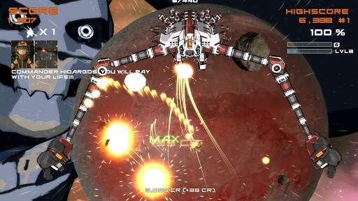 Quantum Revenge Lite - Mecha Robot Space Shooter screenshot 4