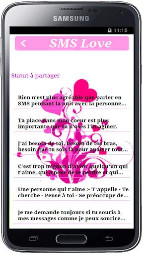 SMS Love, SMS Sentiment screenshot 4