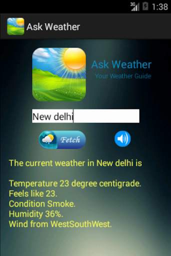 Ask Weather screenshot 2