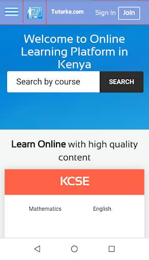 TutorKE Learning App screenshot 1
