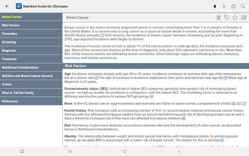 Nutrition Guide for Clinicians screenshot 10