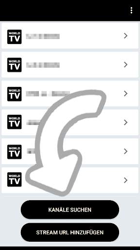 WORLD TV: LIVE TV Player screenshot 1