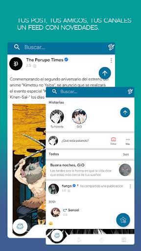 Porupo - Otaku Social Network screenshot 4