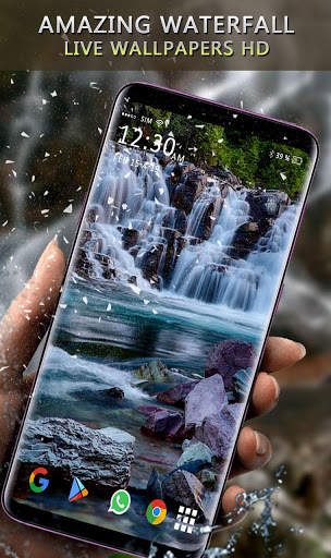 Waterfall Live Wallpaper - 3D Moving Backgrounds screenshot 1