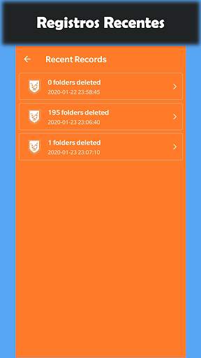 Limpador de pastas vazias screenshot 3