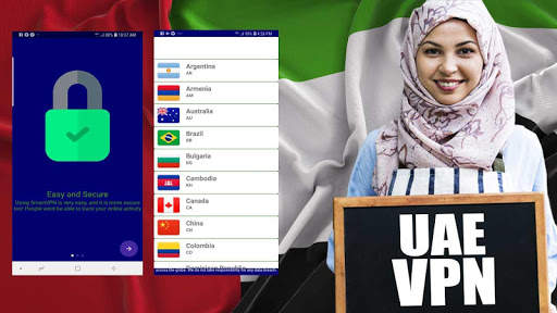 UAE Free VPN-FREE X PRIVATE VPN screenshot 1