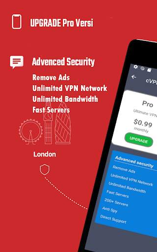 cvpn pro : Free global unlimited VPN proxy screenshot 5