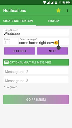 Fake Notifications screenshot 2