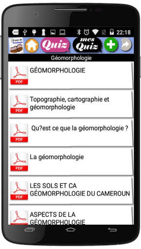 Cours de Géologie screenshot 2
