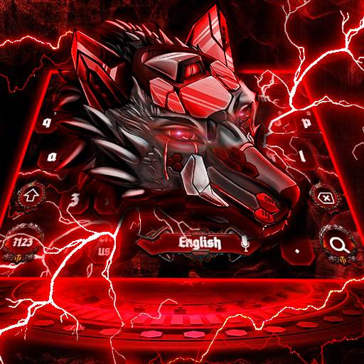 Metal Lighting Wolf Keyboard 10001002