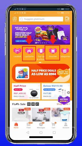 The Lazada Browser : Finders Coupons Voucher Promo screenshot 2